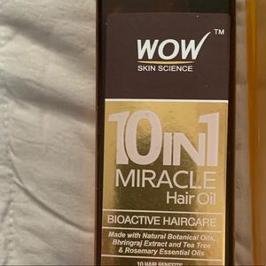 sprays, creams & oil for hair.